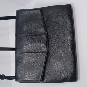 Matt&Nat Crossbody, envelope shape, black Vegan leather purse